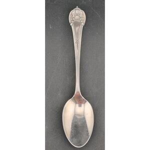 Antique LUNT Sterling Silver Teaspoon - Early RLB Mark - No Monogram - 5.25" 16g